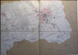 RCHME Wigmore map east and centre